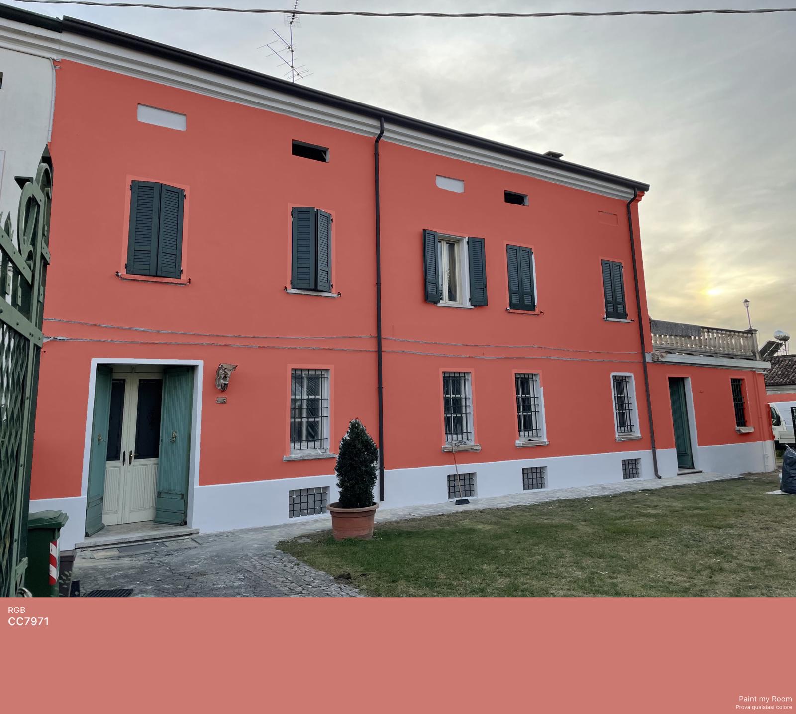 Casa — versione rosso corallo